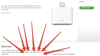 That Stupid Ass Expensive iPhone Adapter Won't Support Video and iPod Out (Updated)